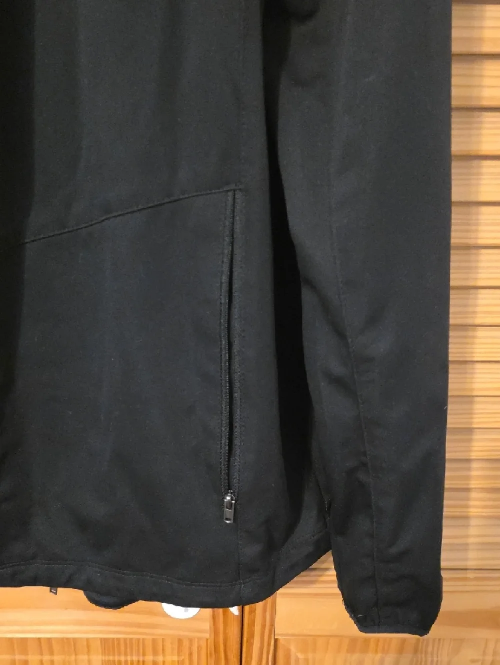Jeep Black Hooded Windbreaker Jacket - Picture 3 of 5